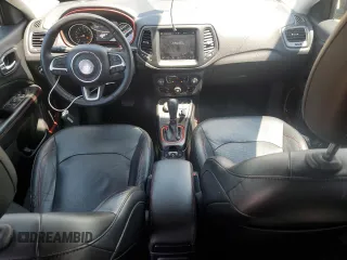2017 Jeep Compass Trailhawk z VIN 3C4NJDDB4HT636215, wystawiony jako Copart lot #61841315 z przebiegiem 77 872 mil mil oraz Szkoda całkowita • Salvage title. Historia ofert i sprzedaży dostępna na DreamBid. Obrazek 8.