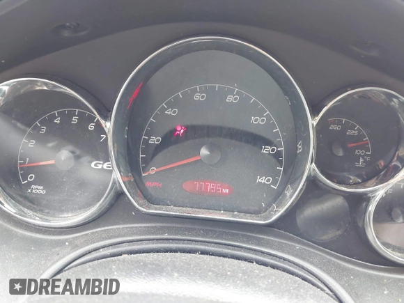 2007 Pontiac G6 GT with VIN 1G2ZH361674180268, listed as a IAAI auction lot 42101853 with 77,795 mi miles. Bid and sale history available at carsss.com. Image 7.