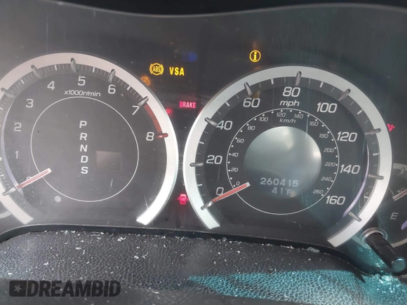 2010 Acura TSX with VIN JH4CU2F64AC026415, listed as a IAAI auction lot 42451268 with 260,415 mi miles and . Bid and sale history available at DreamBid. Image 7.