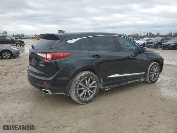 2022 Acura RDX w/Technology Package with VIN 5J8TC1H55NL005468, listed as a Copart auction lot 88210745 with 22,588 mi miles and Salvage Title. Bid and sale history available at carsss.com. Image 3.