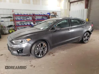 2019 Ford Fusion Titanium with VIN 3FA6P0D96KR221769, listed as a Copart auction lot 49126755 with 111,732 mi miles and Clean Title. Bid and sale history available at carsss.com. Image 1.