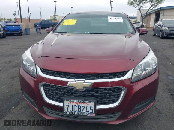 2015 Chevrolet Malibu LT with VIN 1G11C5SL6FF210925, listed as a IAAI auction lot 42200050 with 94,780 mi miles and . Bid and sale history available at DreamBid. Image 12.
