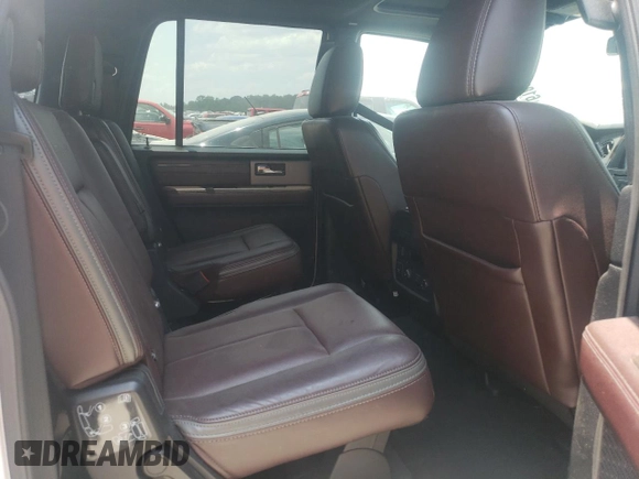 2017 Ford Expedition Max Platinum with VIN 1FMJK1MT6HEA81170, listed as a Copart auction lot 61833725 with 102,767 mi miles and Salvage title. Bid and sale history available at DreamBid. Image 11.