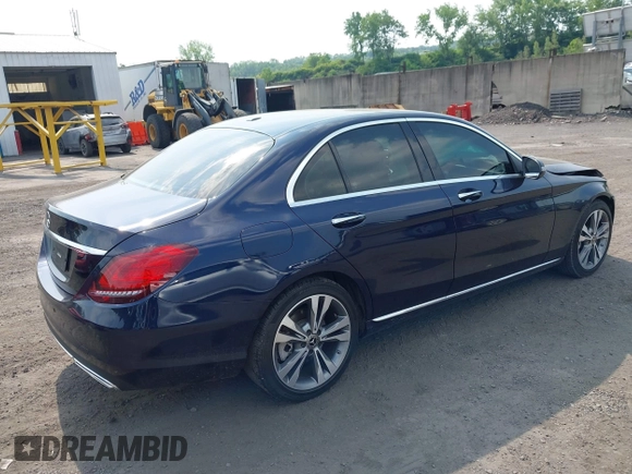 2021 Mercedes-Benz C 300 with VIN W1KWF8DB4MR631537, listed as a IAAI auction lot 42435864 with 11,807 mi miles and . Bid and sale history available at DreamBid. Image 4.