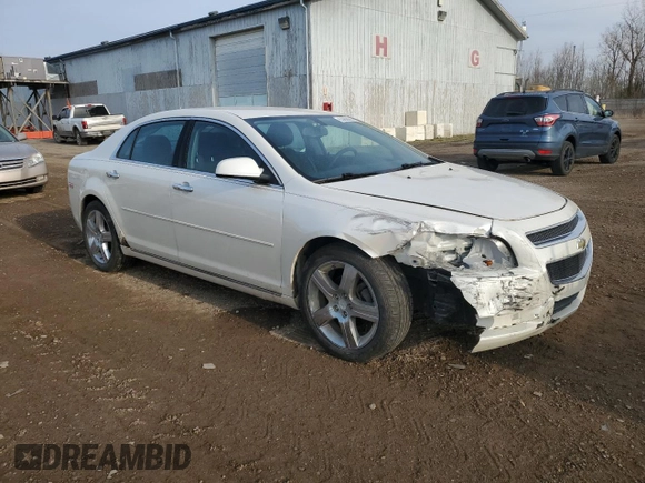 2012 Chevrolet Malibu 1LT with VIN 1G1ZC5E08CF218217, listed as a Copart auction lot 53993005 with 189,370 mi miles and Clean Title. Bid and sale history available at DreamBid. Image 4.
