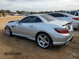 2013 Mercedes-Benz SLK-Class SLK 250 with VIN WDDPK4HA3DF057394, listed as a Copart auction lot 78405864 with 53,051 mi miles and Salvage Title. Bid and sale history available at carsss.com. Image 2.