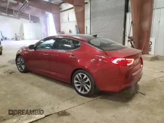 2015 Kia Optima SX Turbo with VIN 5XXGR4A64FG408491, listed as a Copart auction lot 50686705 with 113,235 mi miles and Clean Title. Bid and sale history available at carsss.com. Image 2.