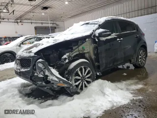 2019 Kia Sportage EX with VIN KNDPNCAC6K7518148, listed as a Copart auction lot 44252175 with 67,210 mi miles and Salvage Title. Bid and sale history available at carsss.com. Image 1.