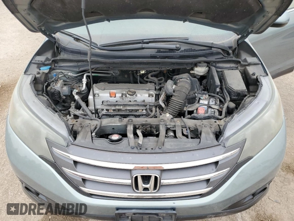 2012 Honda CR-V EX-L with VIN 5J6RM4H73CL016548, listed as a Copart auction lot 60822685 with 139,691 mi miles and Salvage title. Bid and sale history available at DreamBid. Image 11.
