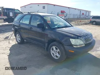 2002 Lexus RX with VIN JTJHF10U120260921, listed as a IAAI auction lot 41598378 with 116,929 mi miles. Bid and sale history available at carsss.com. Image 1.