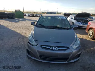 2013 Hyundai Accent GLS with VIN KMHCT4AEXDU559457, listed as a Copart auction lot 85445574 with 172,401 mi miles and Salvage Title. Bid and sale history available at carsss.com. Image 5.