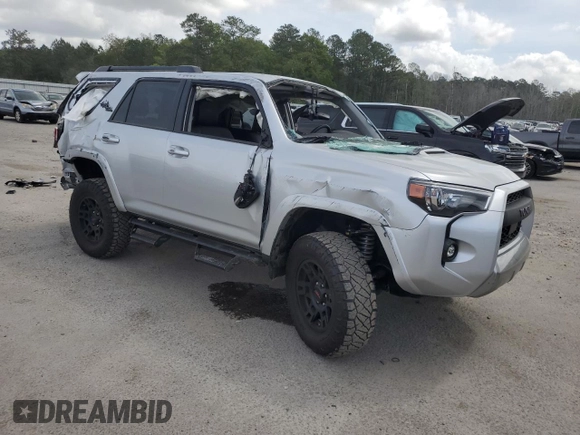 2024 Toyota 4Runner TRD Off Road with VIN JTERU5JR2R6292519, listed as a Copart auction lot 50622265 with 3,365 mi miles and Salvage title. Bid and sale history available at DreamBid. Image 4.