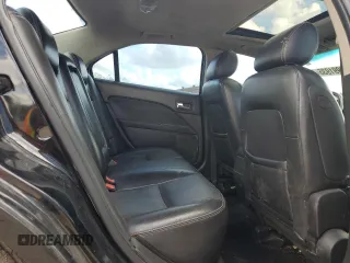 2008 Mercury Milan Premier with VIN 3MEHM08128R609542, listed as a Copart auction lot 43991935 with 0 mi miles and Salvage Title. Bid and sale history available at carsss.com. Image 10.