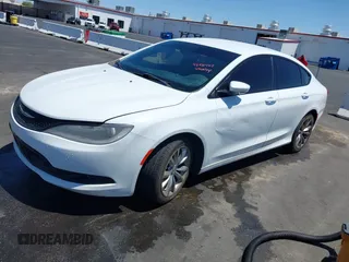2015 Chrysler 200 S with VIN 1C3CCCBB2FN587211, listed as a IAAI auction lot 42531407 with 151,824 mi miles and . Bid and sale history available at DreamBid. Image 6.