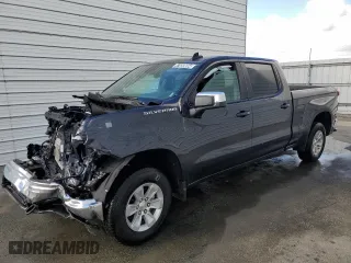 2023 Chevrolet Silverado 1500 LT with VIN 1GCUDDED9PZ307150, listed as a Copart auction lot 47659604 with 0 mi miles and Salvage Title. Bid and sale history available at carsss.com. Image 1.