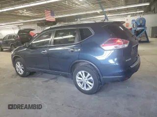 2016 Nissan Rogue S with VIN KNMAT2MT7GP621099, listed as a Copart auction lot 54952795 with 153,300 mi miles and Clean Title. Bid and sale history available at carsss.com. Image 2.