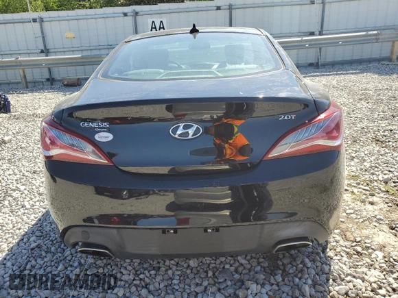 2013 Hyundai Genesis Coupe R-Spec with VIN KMHHT6KD0DU096798, listed as a Copart auction lot 53055065 with 105,794 mi miles and Salvage title. Bid and sale history available at DreamBid. Image 6.