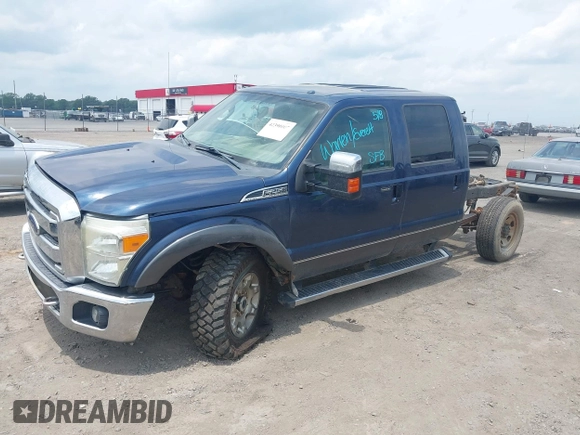 2015 Ford F-250 Lariat with VIN 1FT7W2B66FEA21229, listed as a IAAI auction lot 42390007 with Not provided miles and . Bid and sale history available at DreamBid. Image 2.