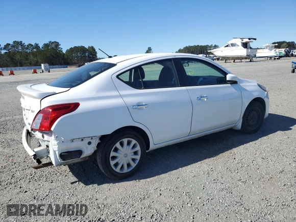 2016 Nissan Versa S Plus with VIN 3N1CN7AP7GL826248, listed as a Copart auction lot 48884715 with 95,156 mi miles and Salvage Title. Bid and sale history available at DreamBid. Image 3.
