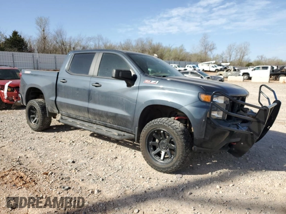 2021 Chevrolet Silverado 1500 Custom Trail Boss with VIN 1GCPYCEF9MZ145030, listed as a Copart auction lot 49267015 with 111,544 mi miles and Salvage Title. Bid and sale history available at DreamBid. Image 4.