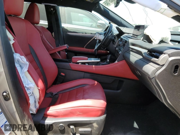 2020 Lexus RX 450h F Sport Performance z VIN 2T2YGMDA9LC044397, wystawiony jako Copart lot #60571545 z przebiegiem 43 856 mil mil oraz Szkoda całkowita • Salvage title. Historia ofert i sprzedaży dostępna na DreamBid. Obrazek 7.