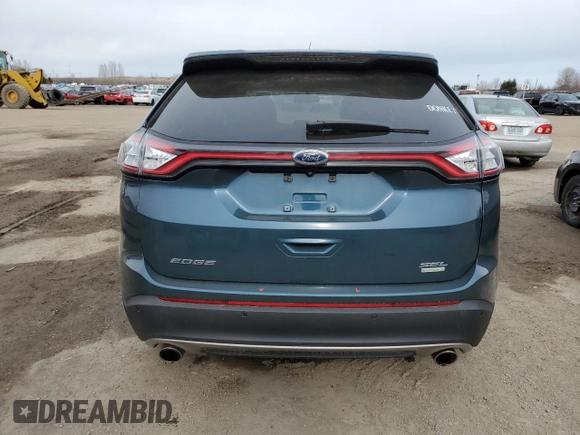 2016 Ford Edge SEL with VIN 2FMPK3J94GBB45330, listed as a Copart auction lot 51034445 with 117,486 mi miles and Clean Title. Bid and sale history available at carsss.com. Image 6.