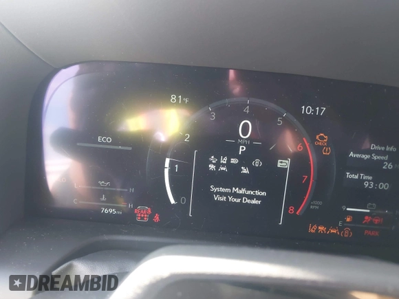 2024 Lexus GX 550 Luxury z VIN JTJVBCDX7R5019750, wystawiony jako IAAI lot #41505401 z przebiegiem 7 695 mil mil oraz . Historia ofert i sprzedaży dostępna na DreamBid. Obrazek 15.