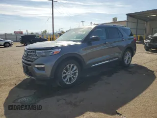 2024 Ford Explorer Limited with VIN 1FMSK7FH4RGA05338, listed as a Copart auction lot 46061075 with 22,197 mi miles and Clean Title. Bid and sale history available at carsss.com. Image 1.