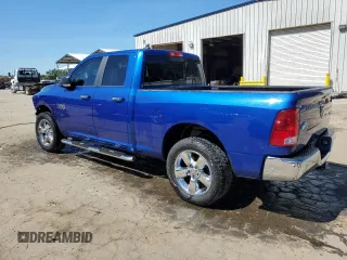 2018 Ram 1500 SLT with VIN 1C6RR7GG7JS247280, listed as a Copart auction lot 56321714 with 92,296 mi miles and Salvage title. Bid and sale history available at DreamBid. Image 2.