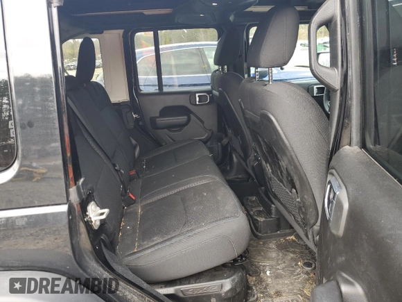 2024 Jeep Wrangler Rubicon X z VIN 1C4RJXR65RW143217, wystawiony jako Copart lot #49298355 z przebiegiem 21 819 mil mil oraz Szkoda całkowita • Salvage title. Historia ofert i sprzedaży dostępna na DreamBid. Obrazek 10.