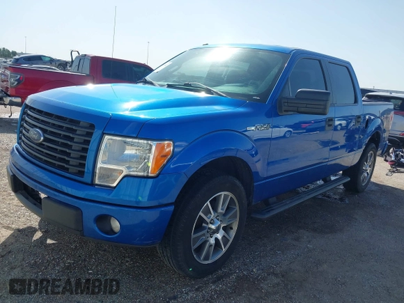 2014 Ford F-150 XL with VIN 1FTEW1CM9EFC15292, listed as a IAAI auction lot 41813091 with 125,339 mi miles. Bid and sale history available at carsss.com. Image 19.