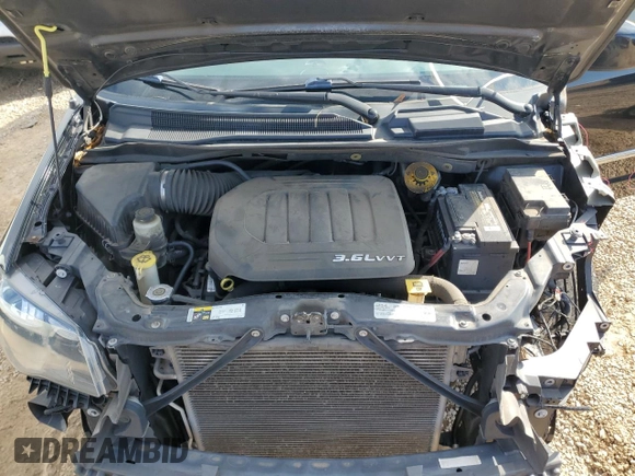 2016 Chrysler Town & Country S with VIN 2C4RC1HG4GR121622, listed as a Copart auction lot 45328535 with 158,144 mi miles and Salvage Title. Bid and sale history available at carsss.com. Image 12.