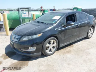2013 Chevrolet Volt with VIN 1G1RD6E49DU107839, listed as a IAAI auction lot 42001346 with 91,177 mi miles. Bid and sale history available at carsss.com. Image 2.