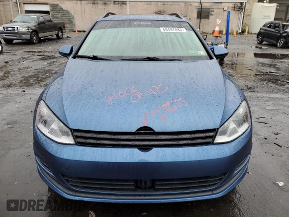 2016 Volkswagen Golf SportWagen TSI S with VIN 3VWC17AU0GM521440, listed as a Copart auction lot 69497883 with 80,142 mi miles. Bid and sale history available at carsss.com. Image 5.