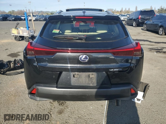 2020 Lexus UX 250h z VIN JTHP9JBH4L2025441, wystawiony jako Copart lot #48759045 z przebiegiem 42 348 mil mil oraz Szkoda całkowita • Salvage title. Historia ofert i sprzedaży dostępna na DreamBid. Obrazek 6.