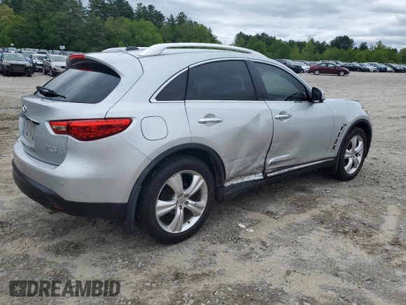 2011 Infiniti FX with VIN JN8AS1MW0BM732874, listed as a Copart auction lot 58298845 with 103,502 mi miles and Clean title. Bid and sale history available at DreamBid. Image 3.
