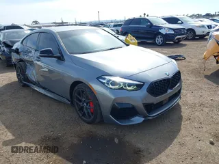 2024 BMW 2 Series M235i xDrive with VIN WBA13AL09R7N22950, listed as a IAAI auction lot 41899811 with 16,631 mi miles and . Bid and sale history available at DreamBid. Image 1.