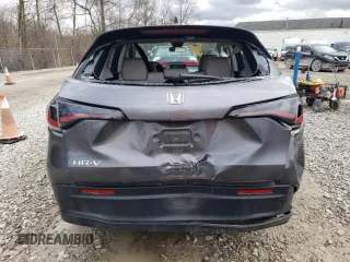 2024 Honda HR-V LX with VIN 3CZRZ2H37RM778842, listed as a Copart auction lot 49843105 with 9,732 mi miles and Salvage title. Bid and sale history available at DreamBid. Image 6.