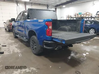 2023 Chevrolet Silverado 1500 LT Trail Boss with VIN 3GCUDFED7PG244061, listed as a IAAI auction lot 41598489 with 15,116 mi miles and . Bid and sale history available at DreamBid. Image 3.