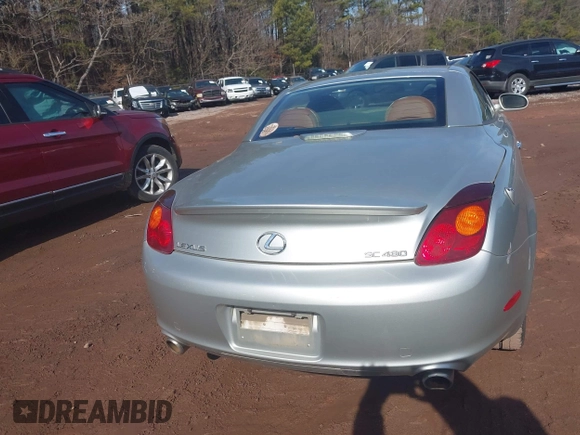 2005 Lexus SC 430 z VIN JTHFN48Y350061488, wystawiony jako IAAI lot #41437562 z przebiegiem 146 442 mil mil oraz . Historia ofert i sprzedaży dostępna na DreamBid. Obrazek 16.