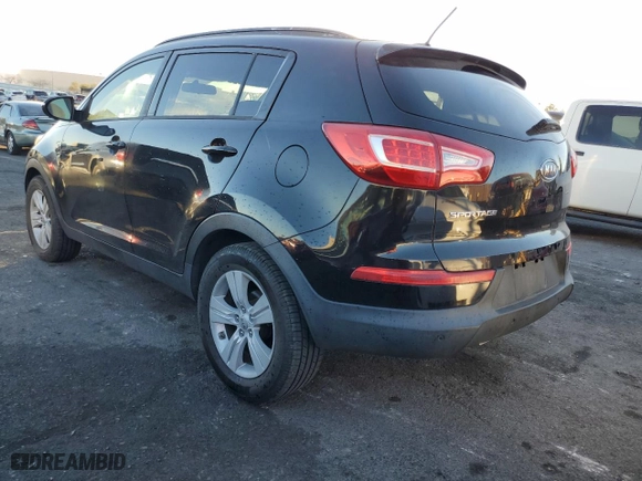 2012 Kia Sportage LX with VIN KNDPB3A27C7260725, listed as a Copart auction lot 86654524 with 146,217 mi miles and Salvage Title. Bid and sale history available at carsss.com. Image 2.