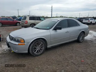 2001 Lincoln LS Luxury with VIN 1LNHM86S01Y642196, listed as a Copart auction lot 50640325 with 87,777 mi miles and Salvage Title. Bid and sale history available at carsss.com. Image 1.