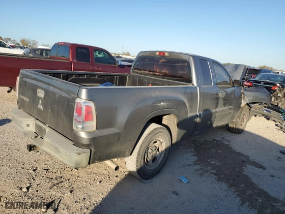2008 Mitsubishi Raider LS with VIN 1Z7HC22KX8S609878, listed as a Copart auction lot 85869764 with 163672 miles and Salvage Title. Bid and sale history available at carsss.com. Image 3.