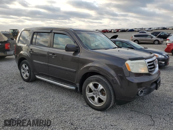 2012 Honda Pilot EX-L with VIN 5FNYF4H60CB016206, listed as a Copart auction lot 51172215 with 191,421 mi miles and Salvage Title. Bid and sale history available at carsss.com. Image 4.