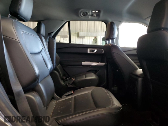 2022 Ford Explorer XLT with VIN 1FMSK8DH6NGC05835, listed as a Copart auction lot 56245535 with 54,839 mi miles and Salvage title. Bid and sale history available at DreamBid. Image 11.
