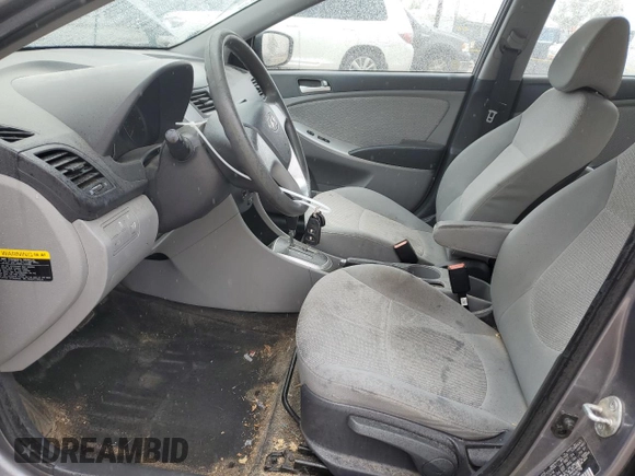 2014 Hyundai Accent GLS with VIN KMHCT4AE2EU649753, listed as a Copart auction lot 55332565 with 100,215 mi miles and Clean Title. Bid and sale history available at carsss.com. Image 7.