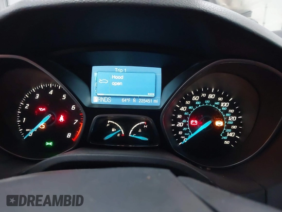 2012 Ford Focus SE с VIN 1FAHP3F2XCL429258, выставлен на аукционе IAAI как лот 41906572 с пробегом 225 451 миль миль и . История ставок и продаж доступна на DreamBid. Изображение 7.