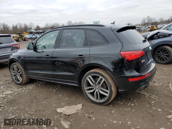 2015 Audi SQ5 with VIN WA1VGBFP5FA136087, listed as a Copart auction lot 40230494 with 115,742 mi miles and . Bid and sale history available at DreamBid. Image 2.