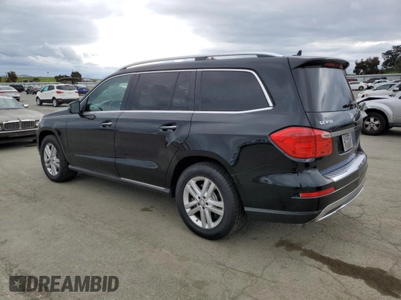 2015 Mercedes-Benz GL-Class GL 450 with VIN 4JGDF6EE9FA475149, listed as a Copart auction lot 48844105 with 187,362 mi miles and Clean Title. Bid and sale history available at carsss.com. Image 2.