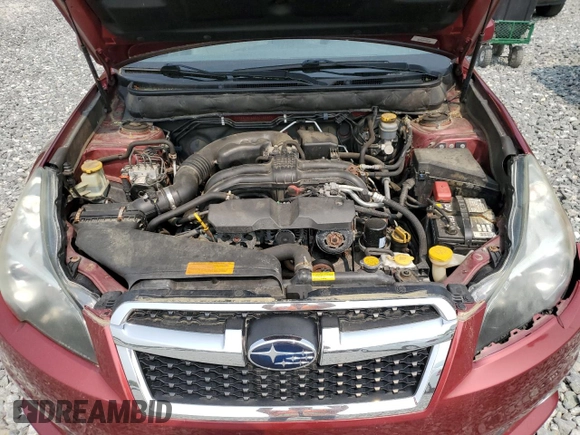 2013 Subaru Legacy Limited with VIN 4S3BMBK62D3013685, listed as a Copart auction lot 58833345 with 107,348 mi miles and Clean title. Bid and sale history available at DreamBid. Image 11.